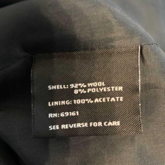 Carlisle Black and White Pencil Wool Mini Skirt 6 - Picture 5 of 6